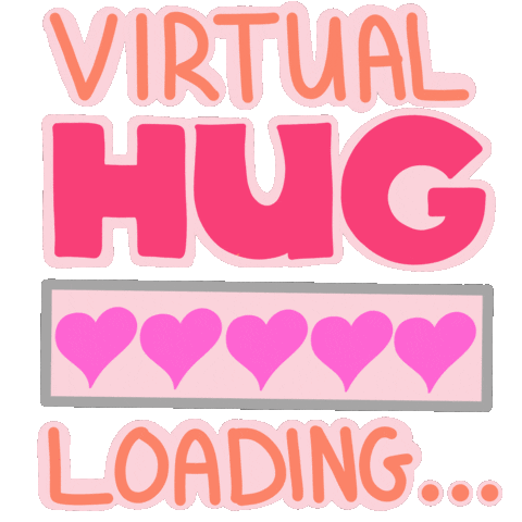Virtual Hug Sticker
