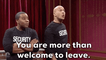 Get Out Of Here Keegan Michael Key GIF by Saturday Night Live