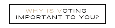 Vote Voting Sticker by BYCHARI