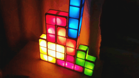 New trending GIF tagged lights tetris via http… | Trending Gifs