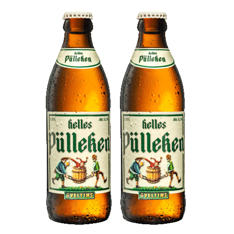 Beer Drinking Sticker by Pülleken