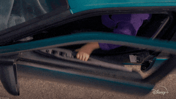 Driving Lets Go GIF by Disney+