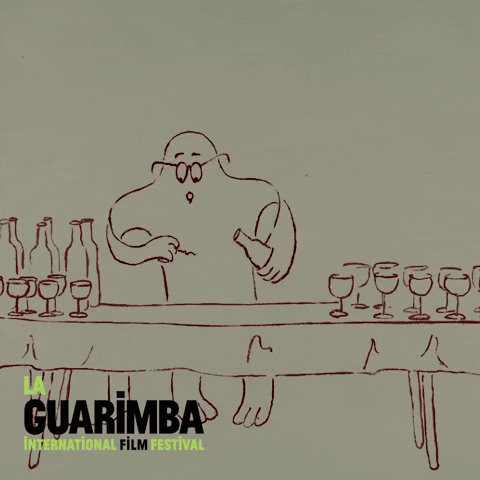 Bottle Of Wine Drinking GIF by La Guarimba Film Festival