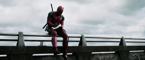 Swinging Wade Wilson GIF - Find & Share on GIPHY