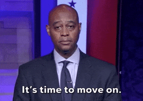 Its Time To Move On GIF by GIPHY News