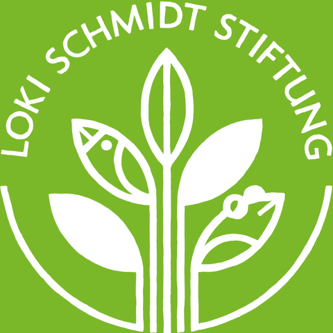 Loki-Schmidt-Stiftung loki naturschutz loki schmidt stiftung mit hand und herz GIF