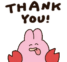 Thanks Love Sticker