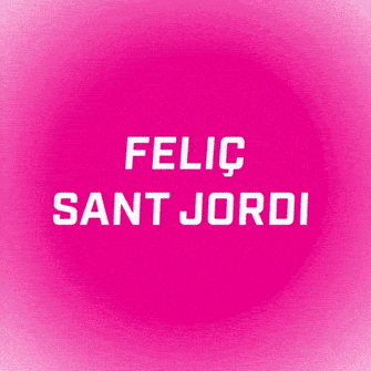 Sant Jordi Feliz GIF by DonaSang