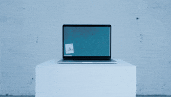 three times LOUDER GIF