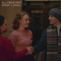 Hat Handshake GIF by All Creatures Great And Small