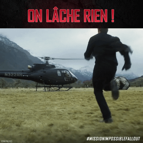 tom cruise cascade GIF by Mission : Impossible Fallout