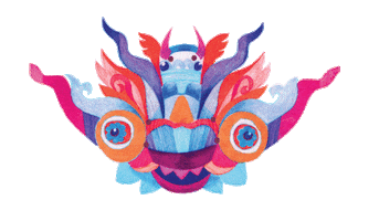 Diablo Lacandelaria Sticker by ARTFOOD