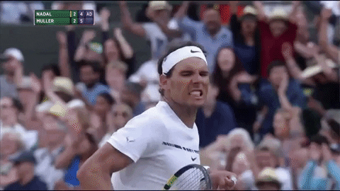 Vamos Come On GIF by Wimbledon - Find & Share on GIPHY
