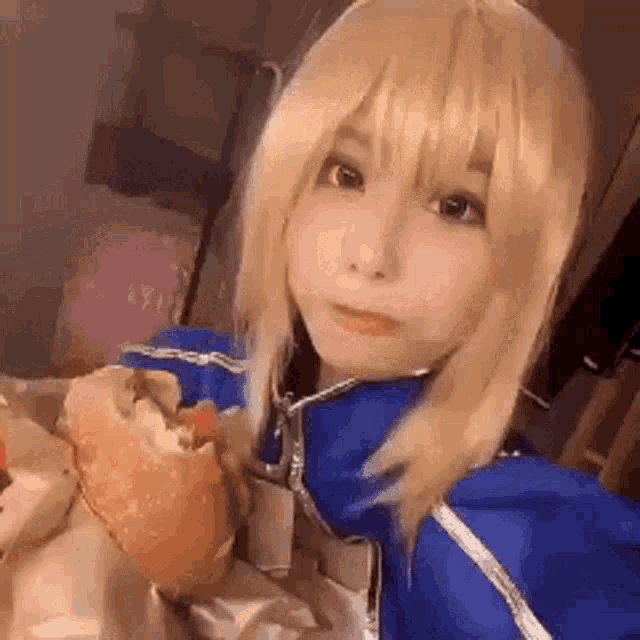 Eating GIF