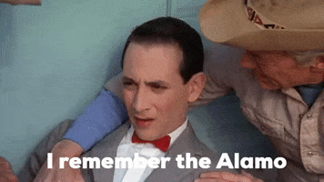 I Cant Remember Pee Wee GIF