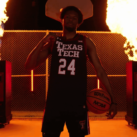 Kerwin Walton GIF by Texas Tech Basketball