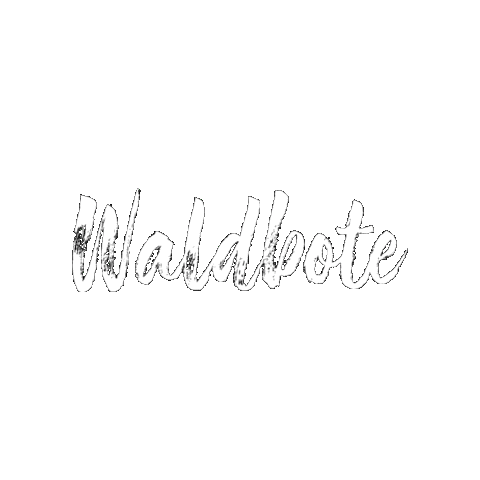 Letters Paper Sticker by Privatbrauerei Waldhaus