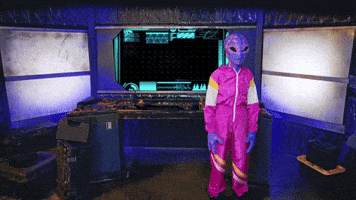 August 1 Aliens GIF by GIPHY Studios 2021