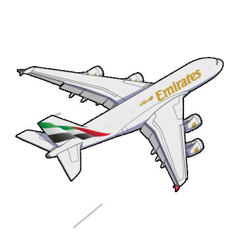 Travel Vacation Sticker by Emirates