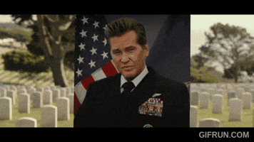 Top Gun Iceman GIF