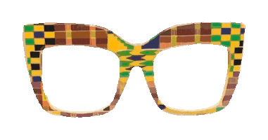 Tribal Eyes Shop Sticker