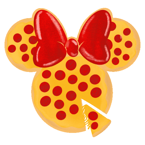 Minnie Mouse Food Sticker