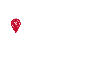 Asheville Nc Sticker by The Redbud Group
