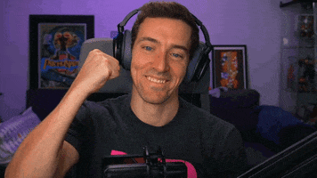 Fist Pump James Willems GIF by Rooster Teeth