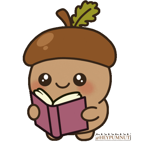 Books Reading Sticker