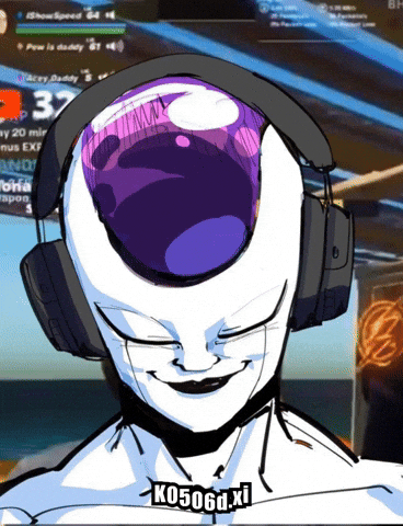 Frieza Laughing GIF