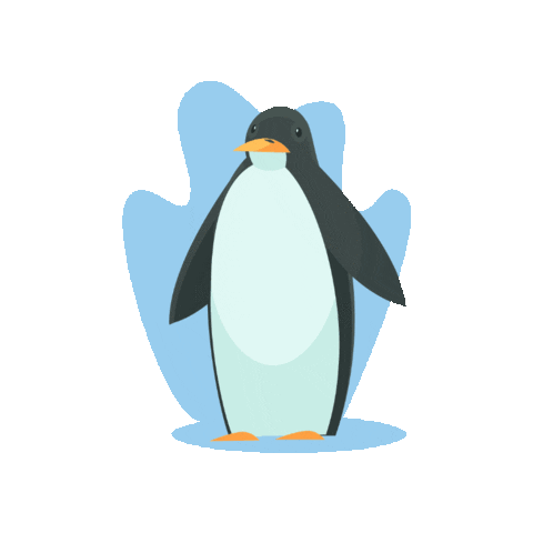 Winter Penguin Sticker by Editions Jocatop