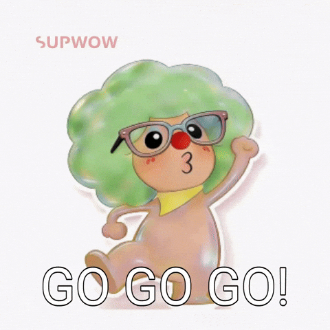 You Got This Go Go Go GIF by SUPWOW