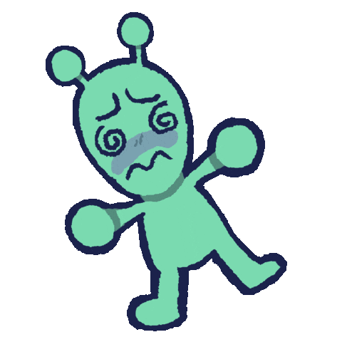 Alien Sticker
