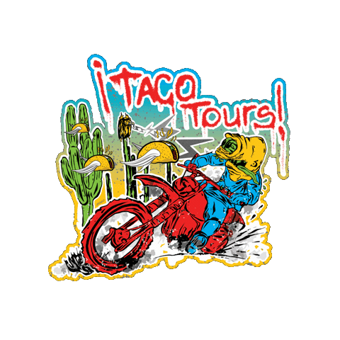 TacoMoto Sticker