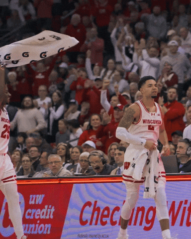 College Basketball Win GIF by Wisconsin Badgers