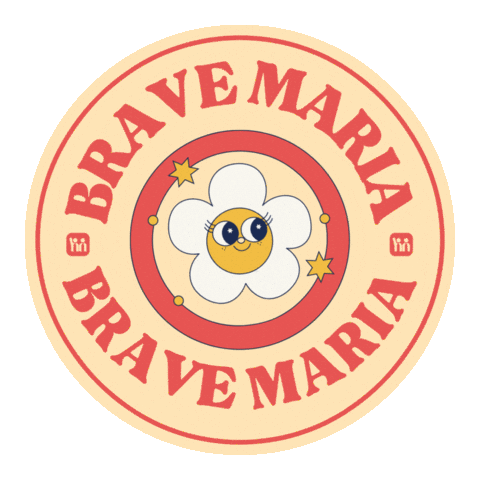 Strong Sticker by Hey Maria LLC