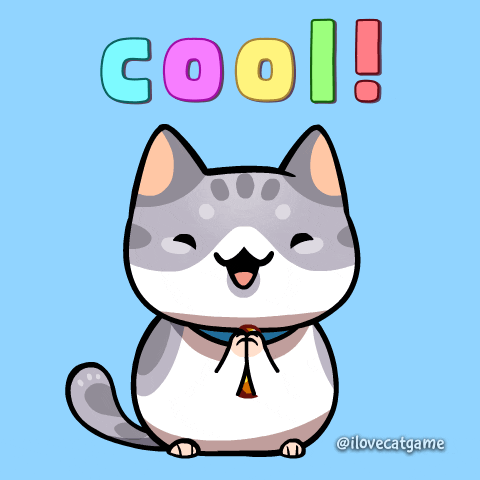 Happy Cat GIF by Mino Games