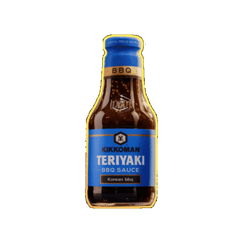 Korean Bbq Teriyaki Sauce Sticker by Kikkoman USA