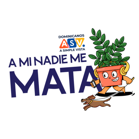 Asv Sticker by Dominicanos A Simple Vista