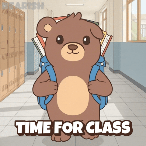 Learn Back To School GIF by BEARISH