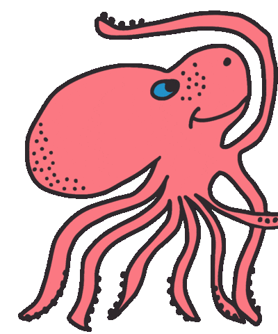 Sea World Tentacles Sticker