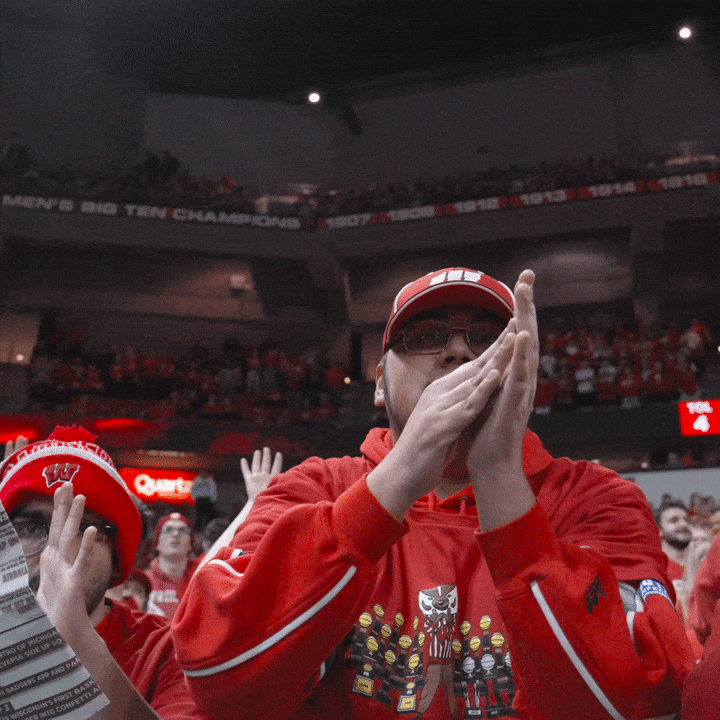 Lets Go Win GIF by Wisconsin Badgers