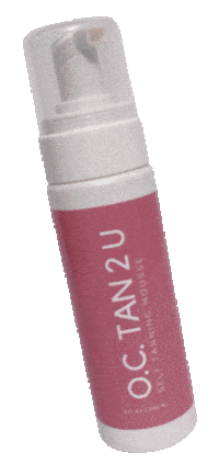 O.C. TAN 2 U Mobile & Self Tanning Sticker