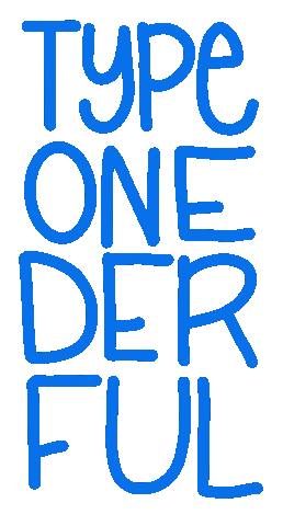 Blue Sticker