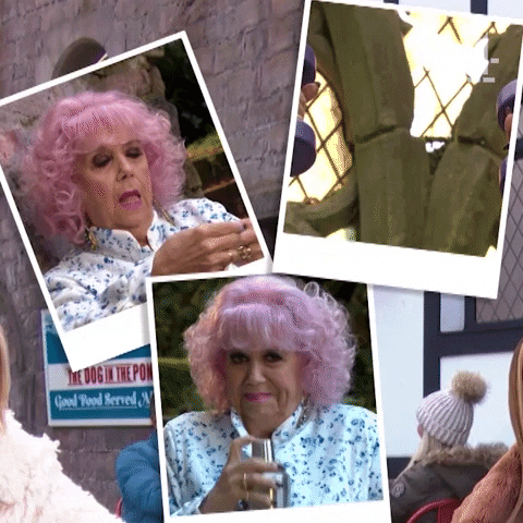 Happy Old Lady GIF by Hollyoaks
