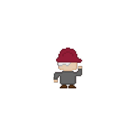Pixel Construction Sticker by Combiente