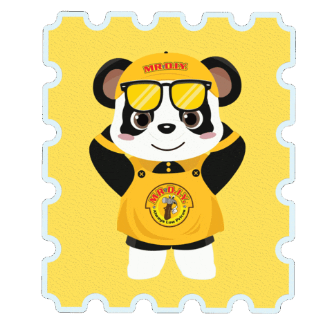 Panda Sticker by MR. DIY