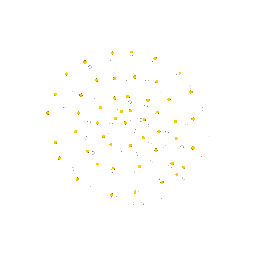 New Year Fireworks Sticker