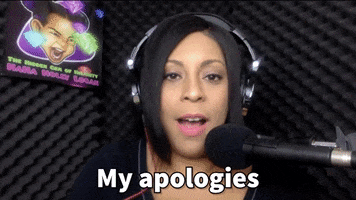 Sorry I Apologize GIF by Holly Logan