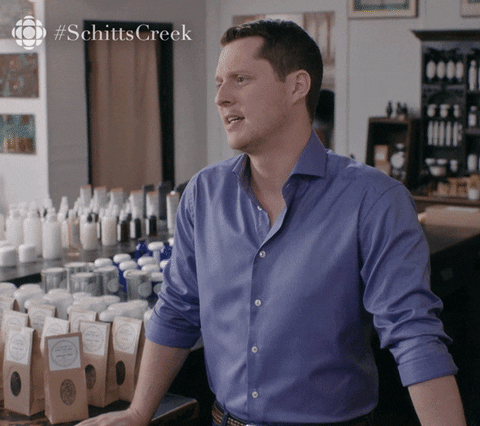 Sarcastic Schitts Creek GIF by CBC - Find & Share on GIPHY